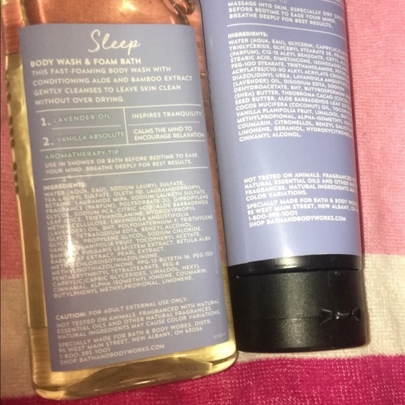 Bath and Body Works Sleep Aromatherapy Cream - Picture 3 of 4